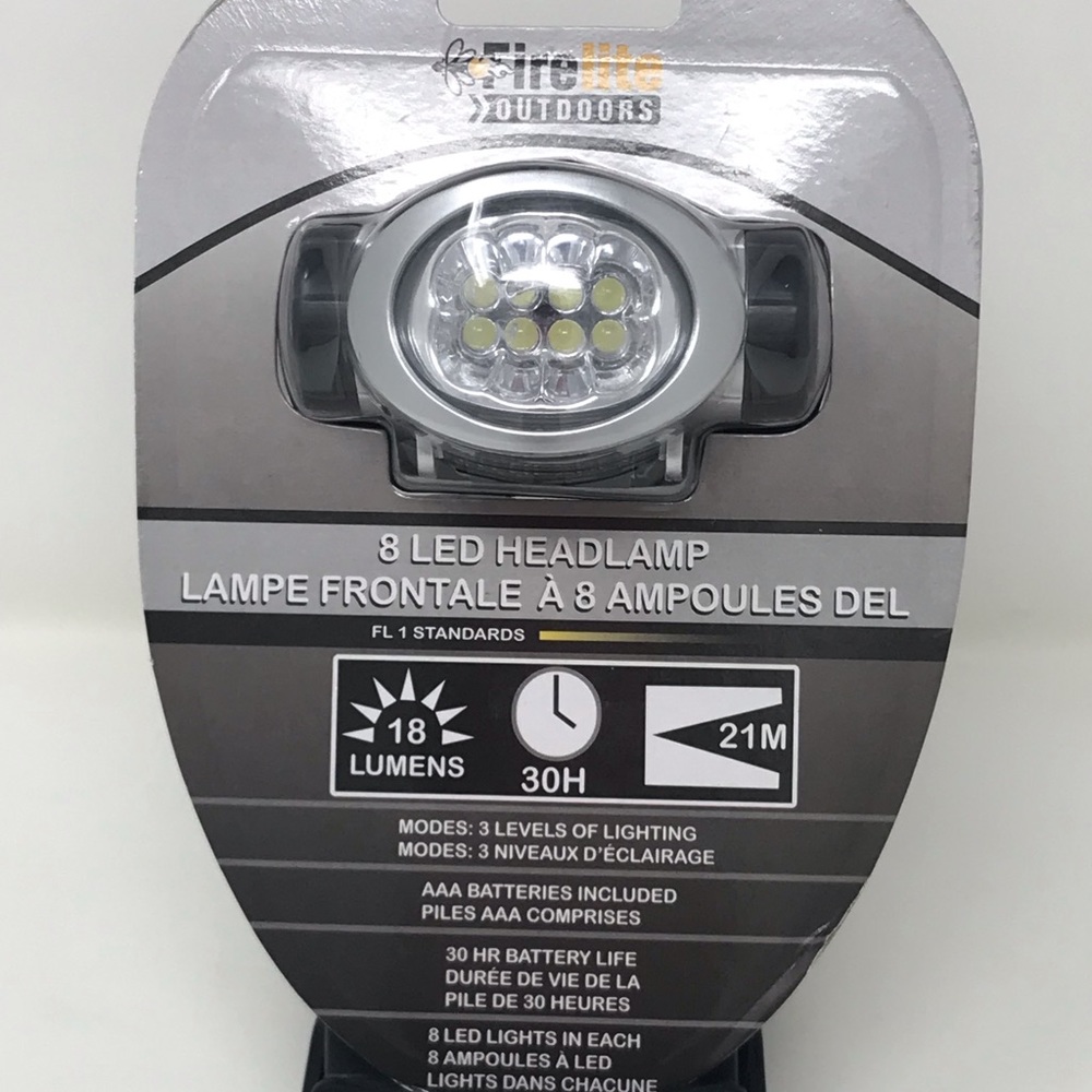 FireLite Outdoor 8 Led Headlamp